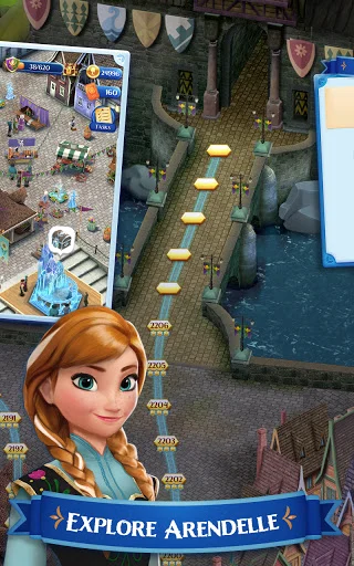 Disney Frozen Free Fall Games screen 6